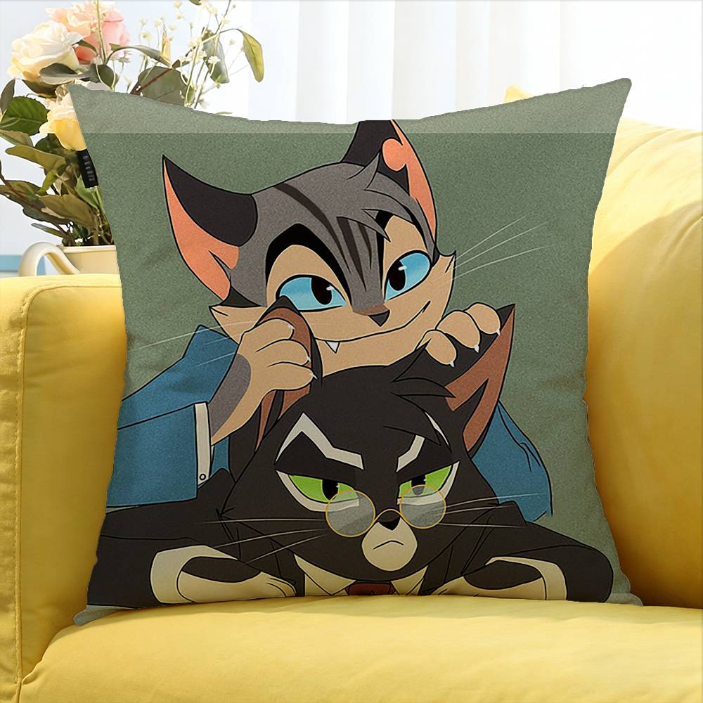 Lackadaisy Anime Animals   Various Sizes Square Pillow Case For Car Home Bedchamber Decor
