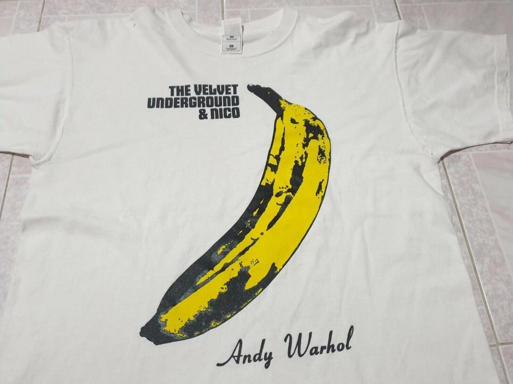 

Andy Warhol #039The Velvet Underground cotton Gift For Fan S5XL T shirt MO608 Unisex T-Shirt S