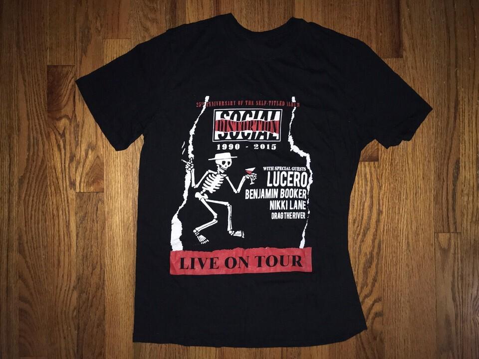 

Social Distortion 25th Anniversary Unisex T-Shirt All Size UU1057 4XL