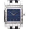 Used L5.166.0 DolceVita Diamond Bezel Blue Quartz Ladies Good Condition Watch G#149862