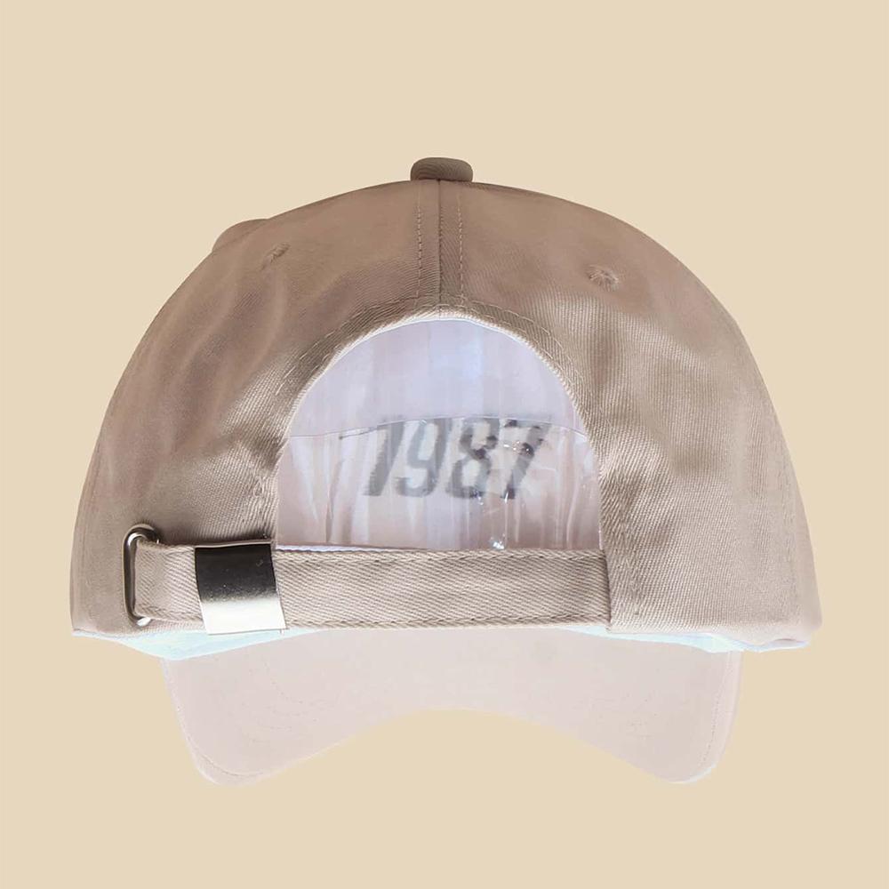 New Unisex Fashion Number 1987 Peaked Hats Korean Design Hats Baseball Cap Outdoor Street Casual Sun Hat  Sun Caps