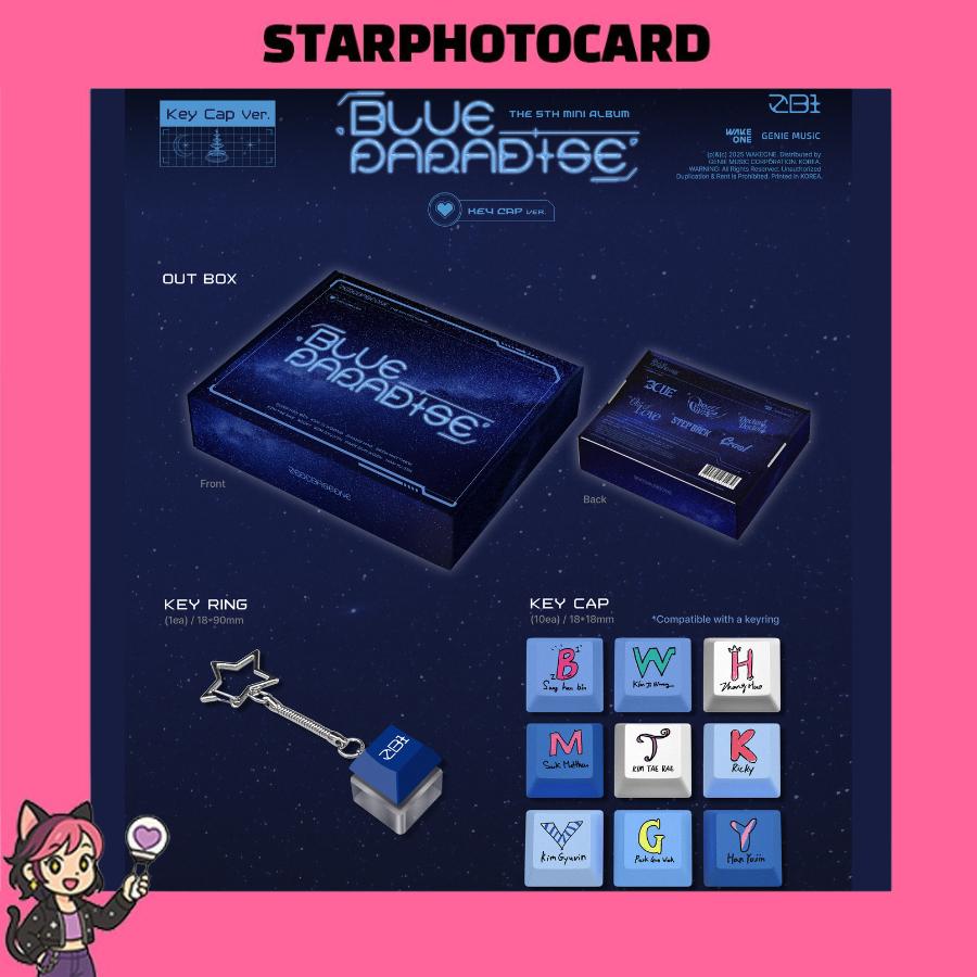 [DISPONIBILE] ZEROBASEONE - BLUE PARADISE Key Cap Ver.