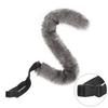 Plush, realistic, and adorable cat mask cos Catwoman mask set, including a small cat face mask and a tail prop