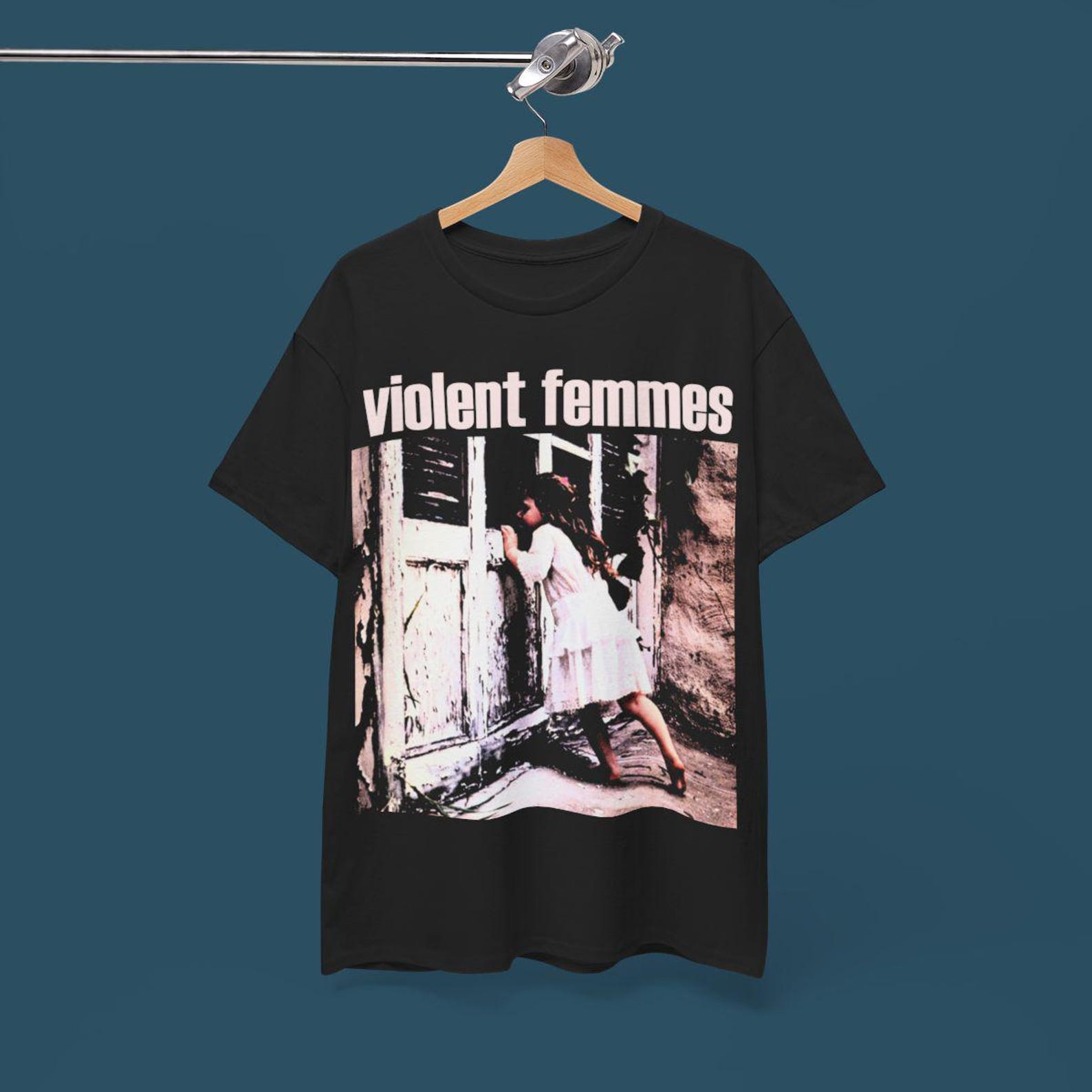 Violent Femmes Band T shirt - New Wave Electronic 80s T shirt - Kraftwerk Devo Japan Duran Duran Oingo Boingo Talking Heads Soft Cell L