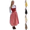 Dámské vintage retro šaty, univerzální pracovní šaty pro jevištní vystoupení a Oktoberfest párty
