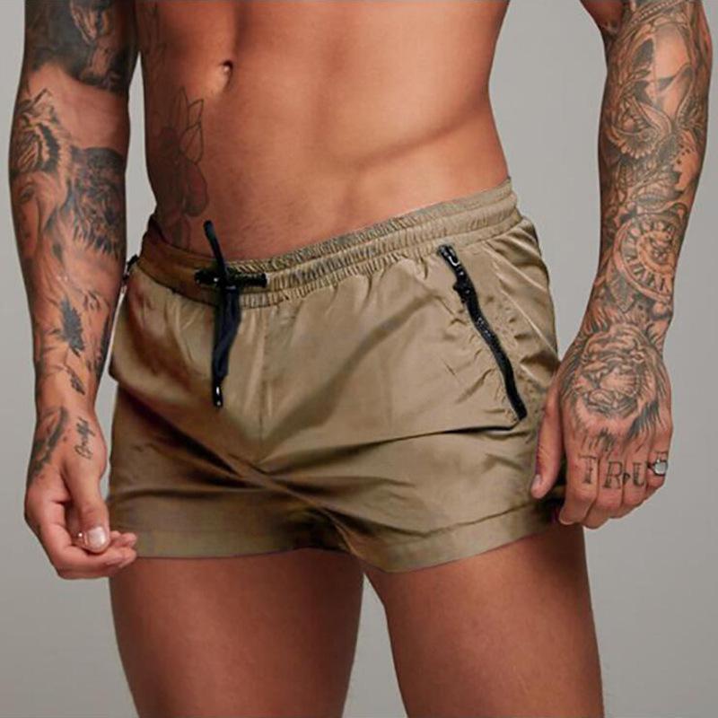 Men's Summer Fitness Running Shorts - Muscle Fit Sports Pants