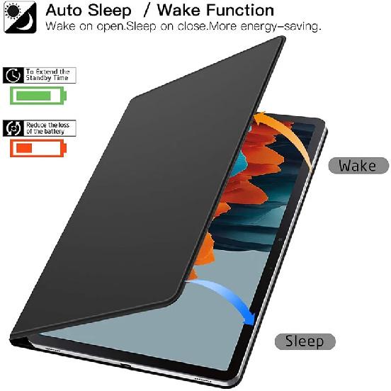 Magnetyczne Etui Do Samsung Galaxy Tab S7 S8 S10 Plus Pokrowiec z Podstawką S5E S6 Lite 10 FE Automatyczne Uśpienie/Wybudzenie Dla Tab S9 FE+ S10 Ultra Z Uchwytem Na Rysik