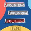 3D Autostyling TURBO voor Autospatbord Zijkant Kofferbak Naamplaat Sticker Embleem Badge Sticker