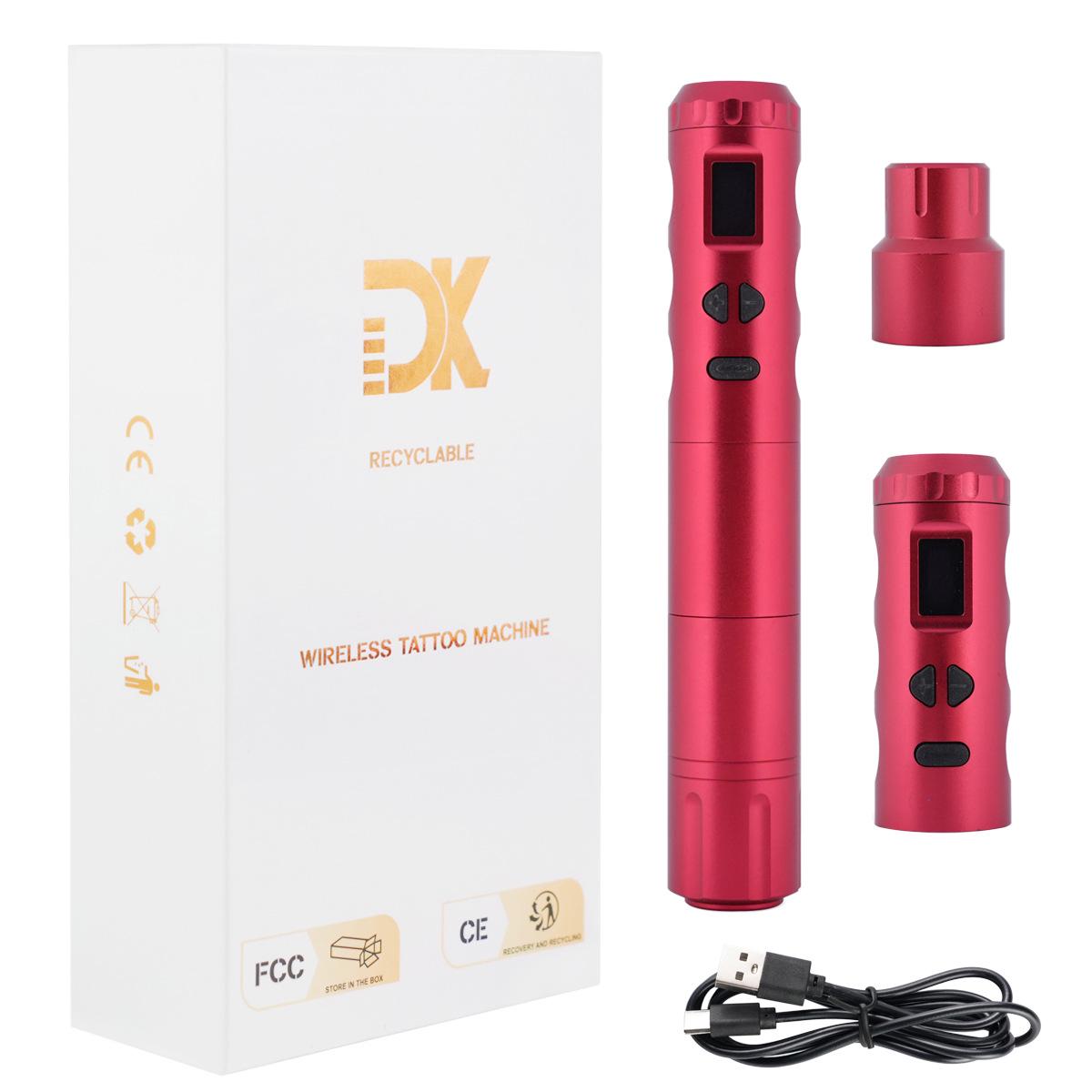 

Беспроводная тату-машинка X8001 с аккумулятором - Мелкая моторика, Перезаряжаемая. красный