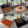 Basketball Pattern Floor Mats Door Decoration Home Living Room Floor Mats