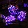 Halloween LED Decorative Lights Skeleton Hand Ghost Claw Ghost Festival Copper Wire Light String Horror Atmosphere Light