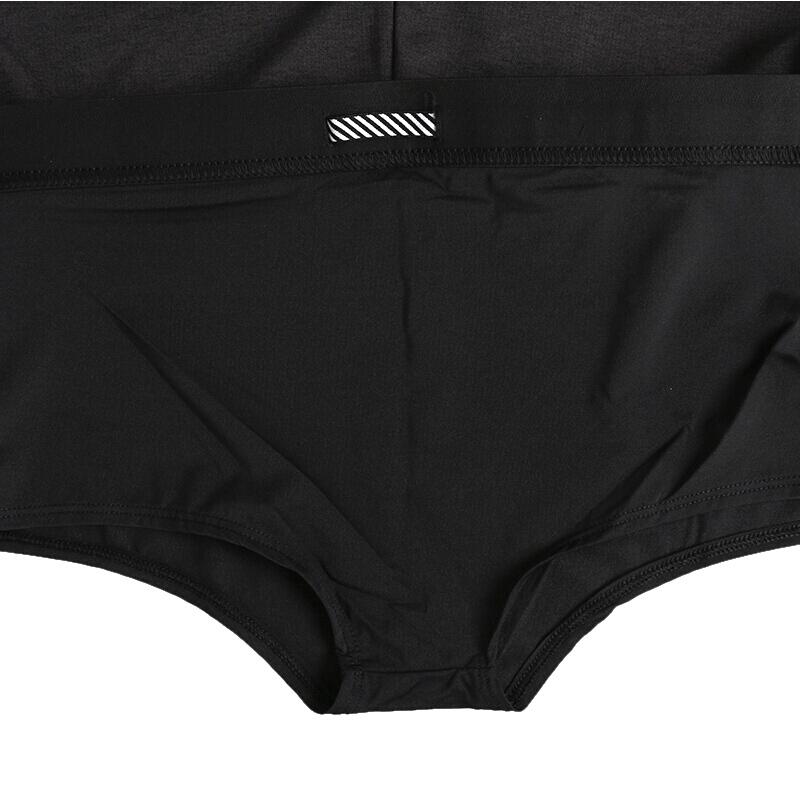 adidas Climachill Einfarbig Bequem Atmungsaktiv Gestrickte Lauf-Fitness Freizeithosen Damen Shorts Schwarz BQ0411