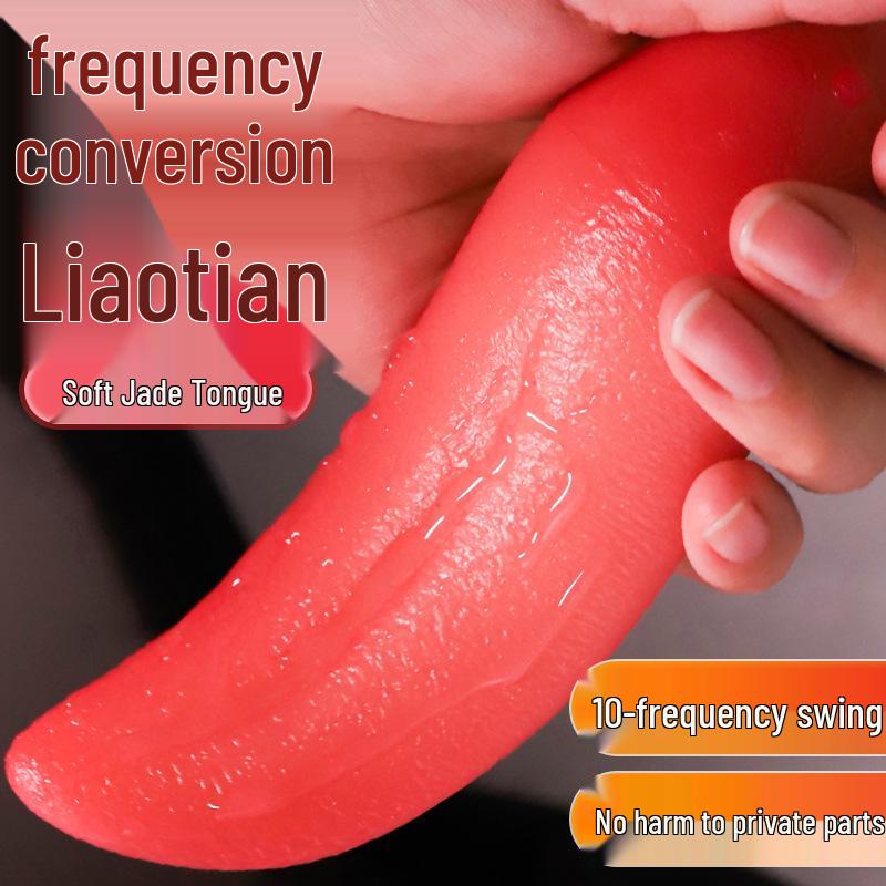 Dlhý Vibračný Lízací Jazyk pre Lásku - Elektrický Masážny AV Sex Stroj pre Ženy