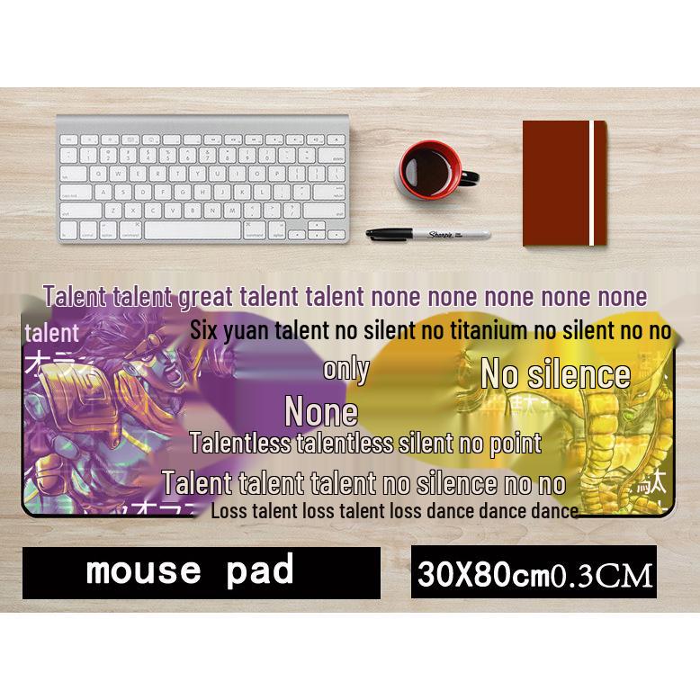 JOJO Kujo Jotaro Anime Non-Slip Mouse Pad - Large 30x80CM Keyboard Mat