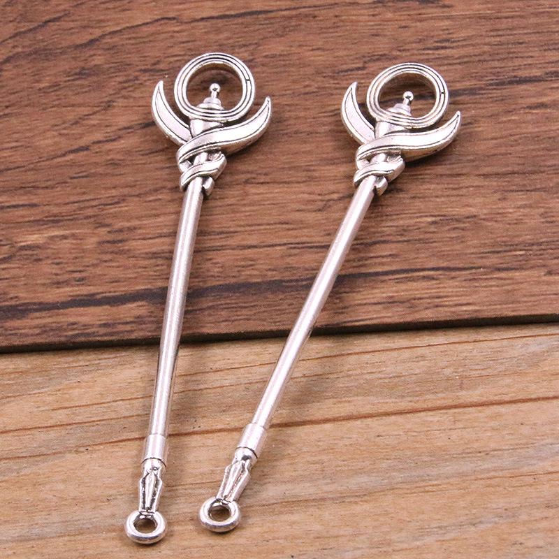 15 DIY Alloy Weapon Charms: Swords, Knives, Guns, Bows & More