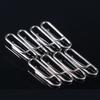 50Pcs Fishing Clip Connectors Quick Changing Connector for Lures Power Fishing Clip Stainless Fast Snaps Speed Clip