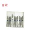 10pcs/box Dental Diamond Burs Drill FG Diamond 1.6mm Shank for High Speed Handpiece Burs