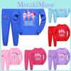 Demon Kpop Hunters Girl Short Sleeve Shorts Matching Pajamas Kids Teen Sleepwear