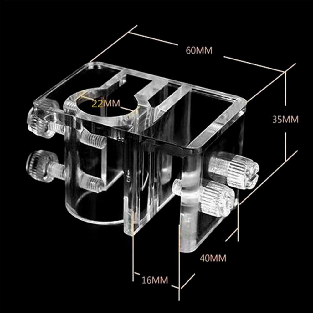 Easy To Install Hose Bracket Acrylic Material Aquarium Clip Holder  Fish Tank Accessories
