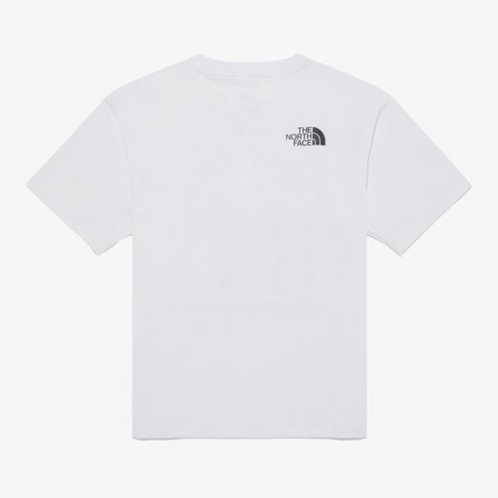 The North Face Kids Hike Capri Crew Set White Nt7ur19t