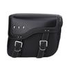 Motorcycle Saddlebags 30L Large Capacity Saddle Bags PU Leather Waterproofing Motorcycle Side Luggage Bags