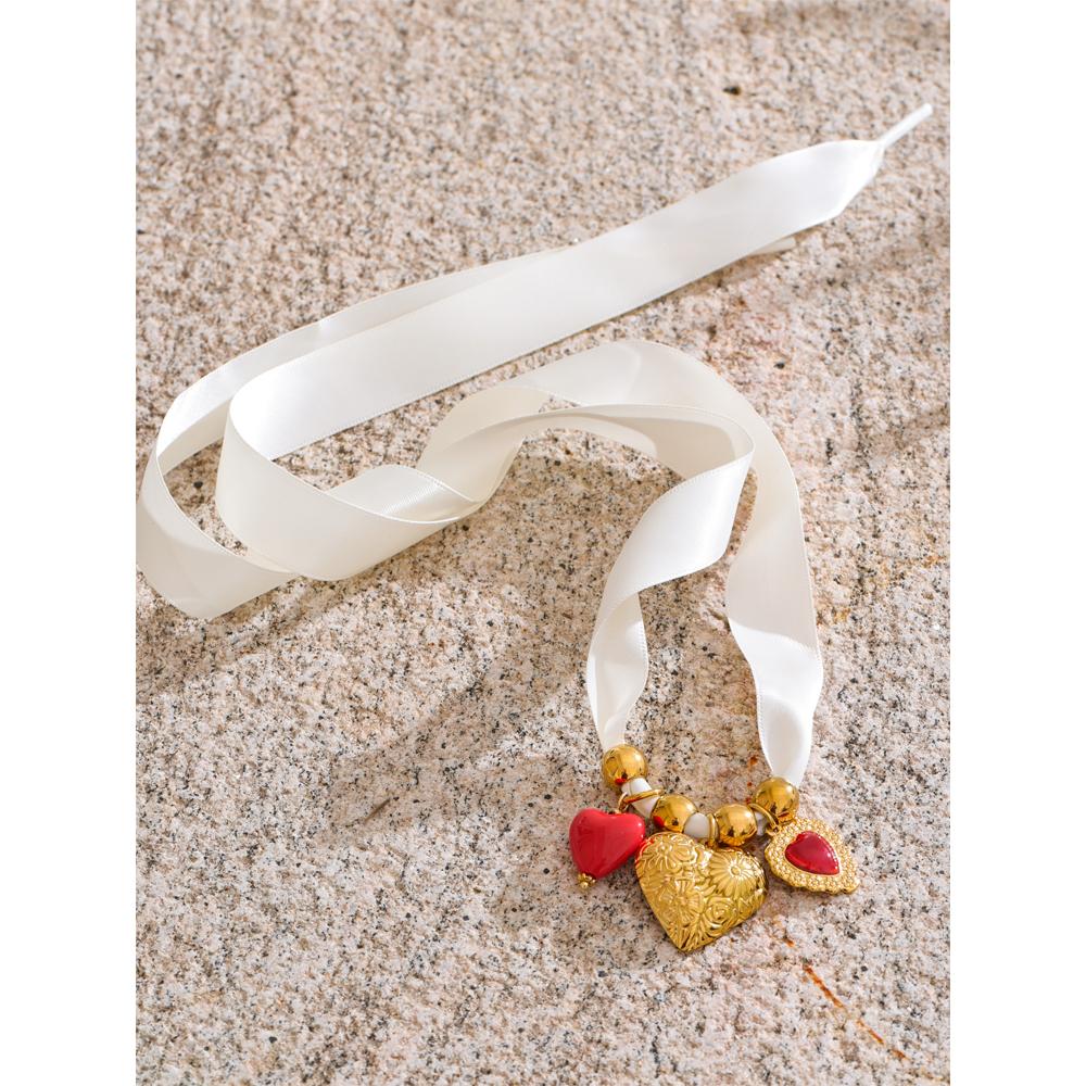 Yhpup 2PC Shoelace White Blue Ribbon Heart Starfish Shell Charm Pendant Shoes Laces Canvas Casual Shoelace Handmade Accessories