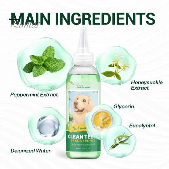 

60 мл гель для чистки домашних животных, нежный гель для чистки зубов кошек, эффективный гель для ухода за полостью рта, гель для удаления зубного камня, товары для домашних животных