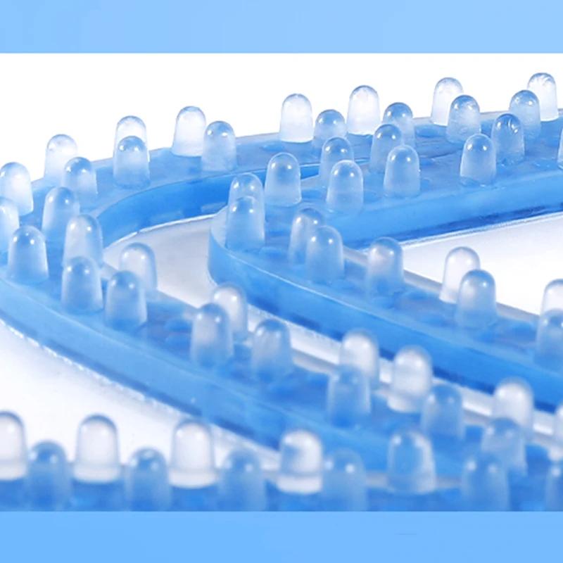 2pcs Flexible Helmet Inner Silicone Pad Ventilate Anti-deformation Helmet Liner Pad Padding Motorcycle Bike Helmet Accessories