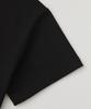 Lounellain Low Incision Cotton T-Shirt_Black