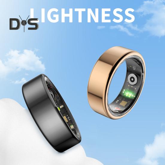 R02P Smart Ring Health Tracker IP68 Waterproof Fast Charging Sleep Monitor Fitness Tracking Bluetooth-compatible Smart Ring