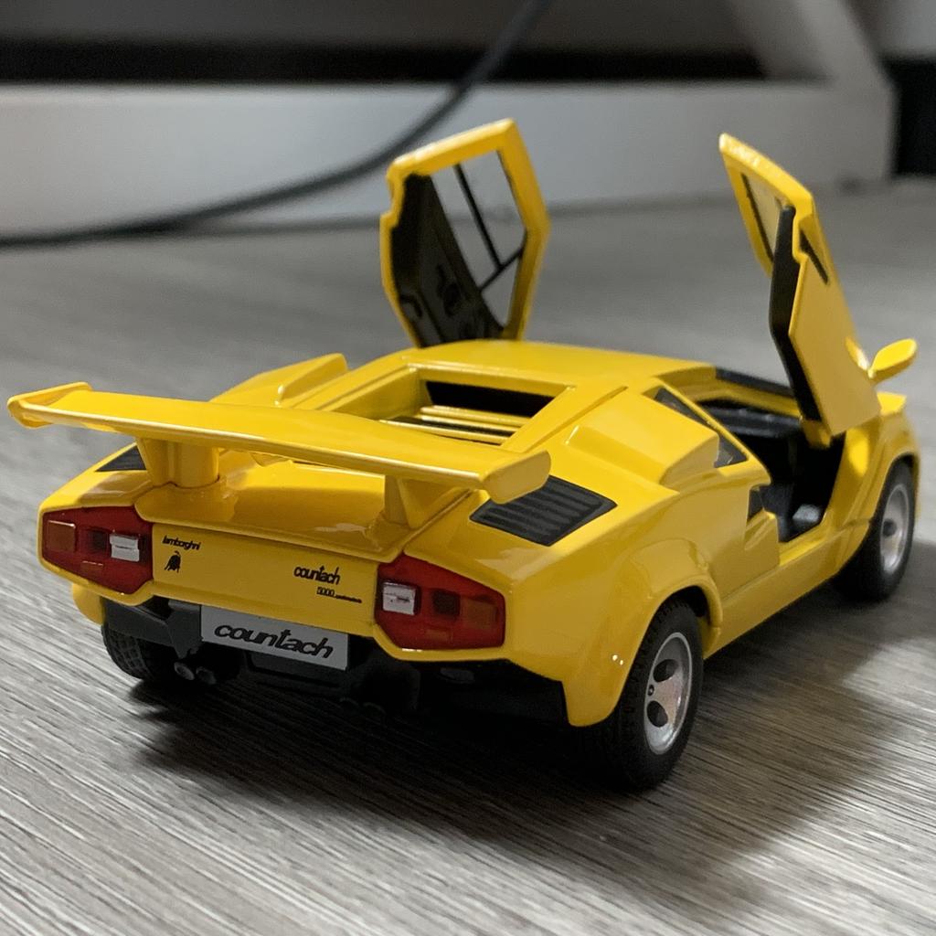 1:32 Lamborghini Countach LP500S Diecast Model Toy Cars for Children Miniature Vehicle Boys Toy Car Games Children Children Toys