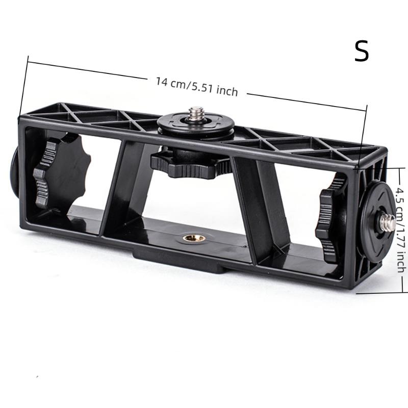 Three-Camera Setup Framework Stent Phone Holder Tripod Phones Stabilizer For Live Streaming