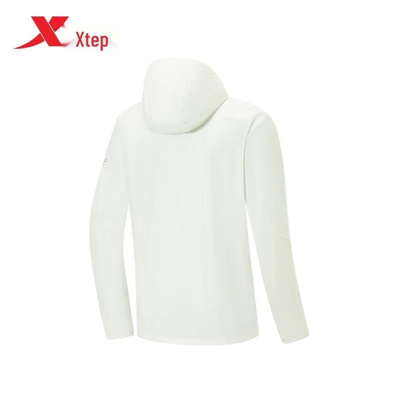 Xtep Men s Hooded Water-Repellent Running Windbreaker Jacket M