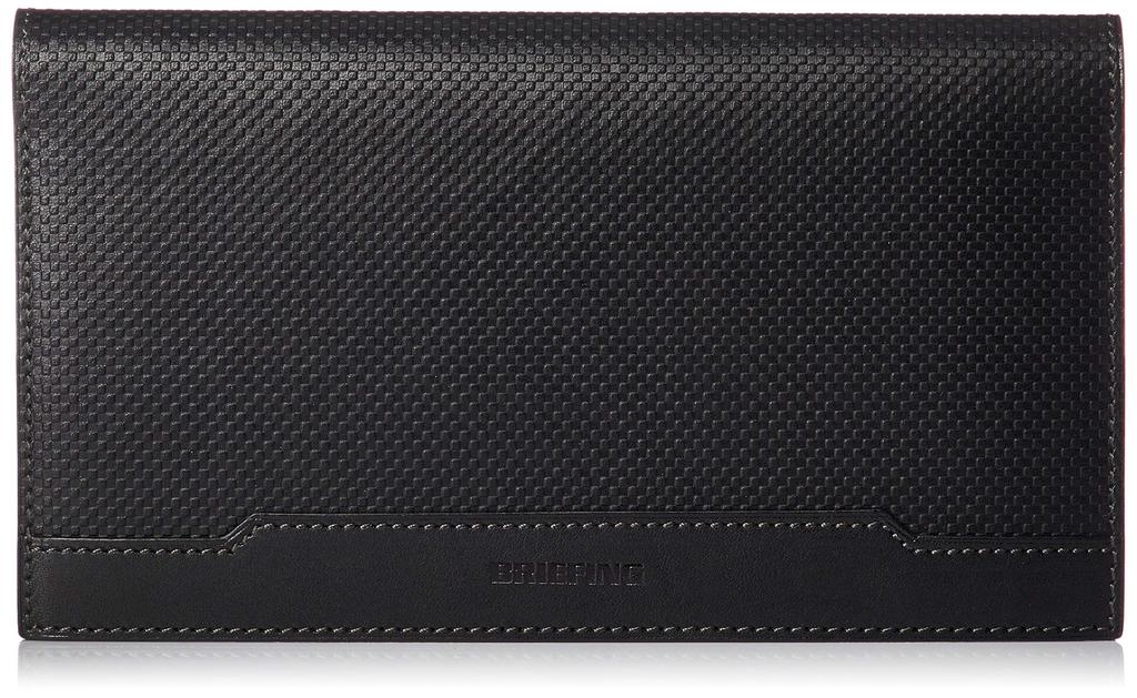 Official Genuine LEATHER PASSPORT CASE Passport Case BRA193A19 [Briefing] Black/Black