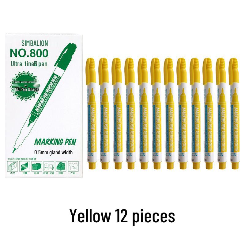 

Lion 800 Ultra-Fine Oil-Based Marker for Wood, Plastic, Metal, Glass, Ceramic