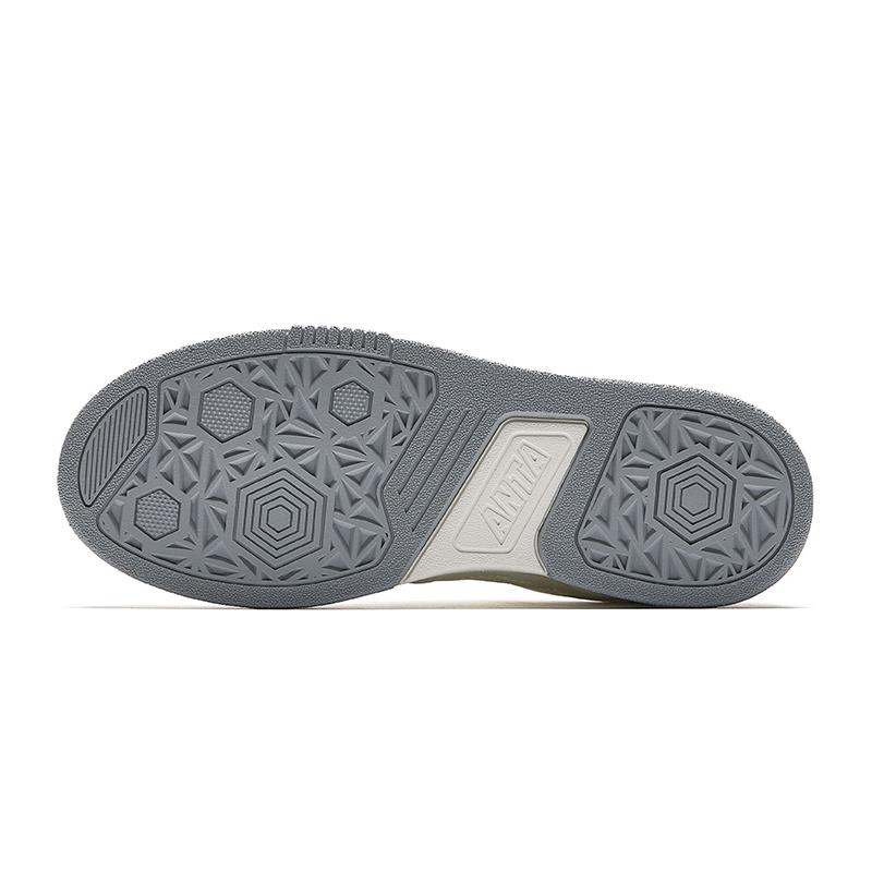 Anta Cyber Slip Resistant, Abrasion Resistant, Lightweight, Breathable, Height Increasing Low top Skateboard Shoes Sneakers 922538012-3