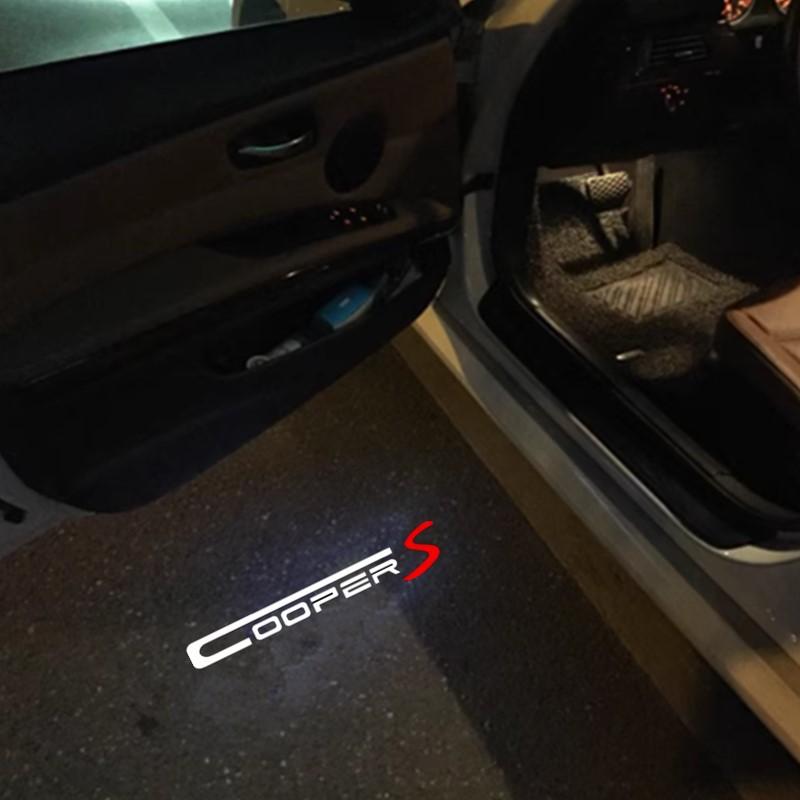 

2Pcs Cooper S Projector LED Car Door Ghost Shadow Welcome Light For Works R55 R56 R50 R53 R60 R61 F54 F55 F56 F60 Accessories
