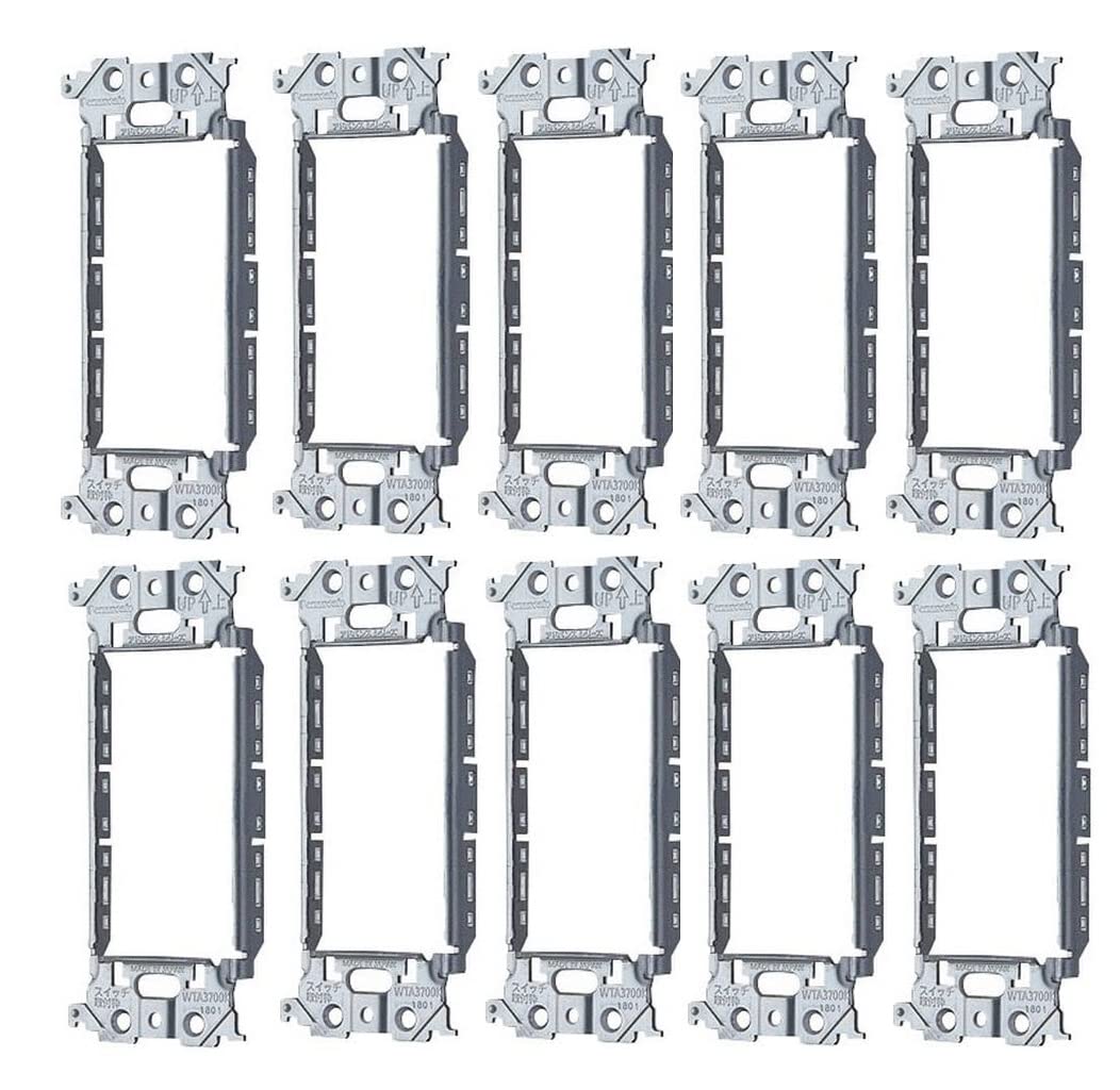 

Panasonic Advanced Series Embedded Switch Mounting Frame Set of 10 WTA3700K10