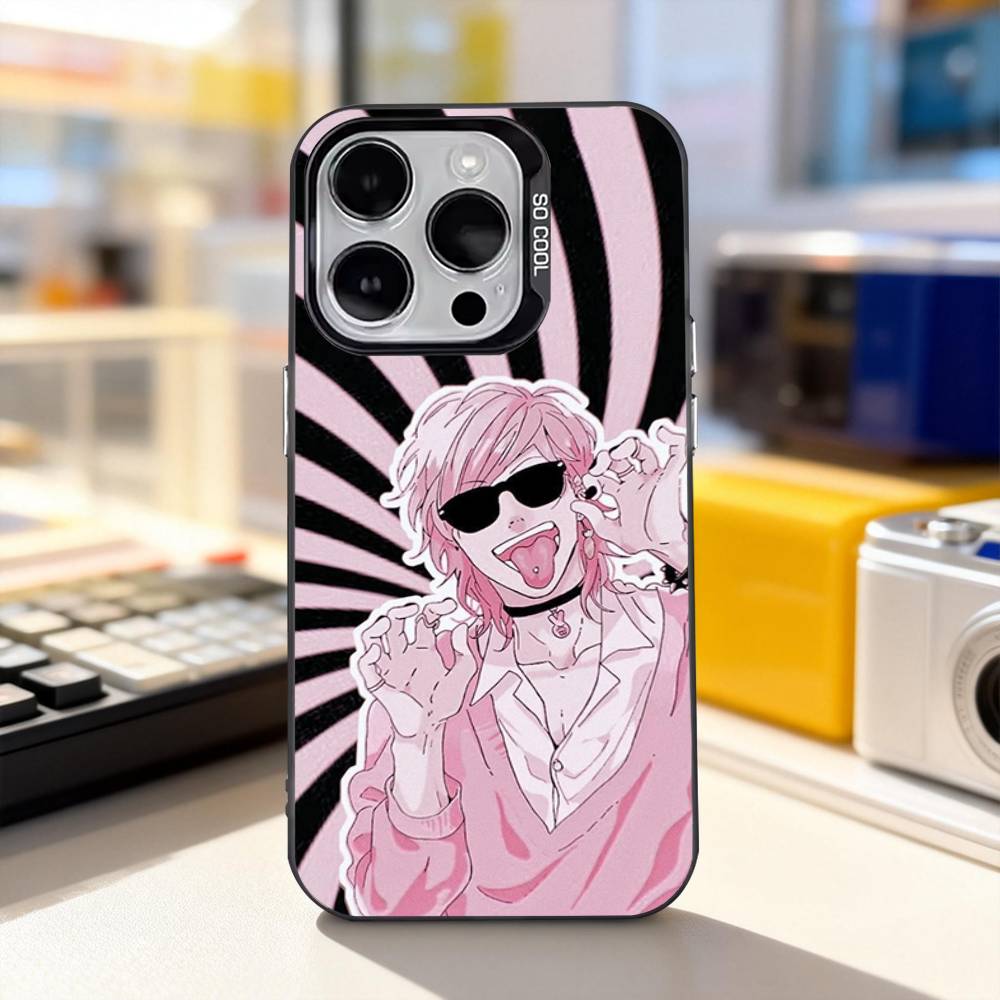 Ayato Yuri-i Yarichin Club Phone Case For iPhone 17,16,15,14,13,12,11,Pro,XS,Max,Plus,Mini,SE4,E Black Matte Shockproof Cover