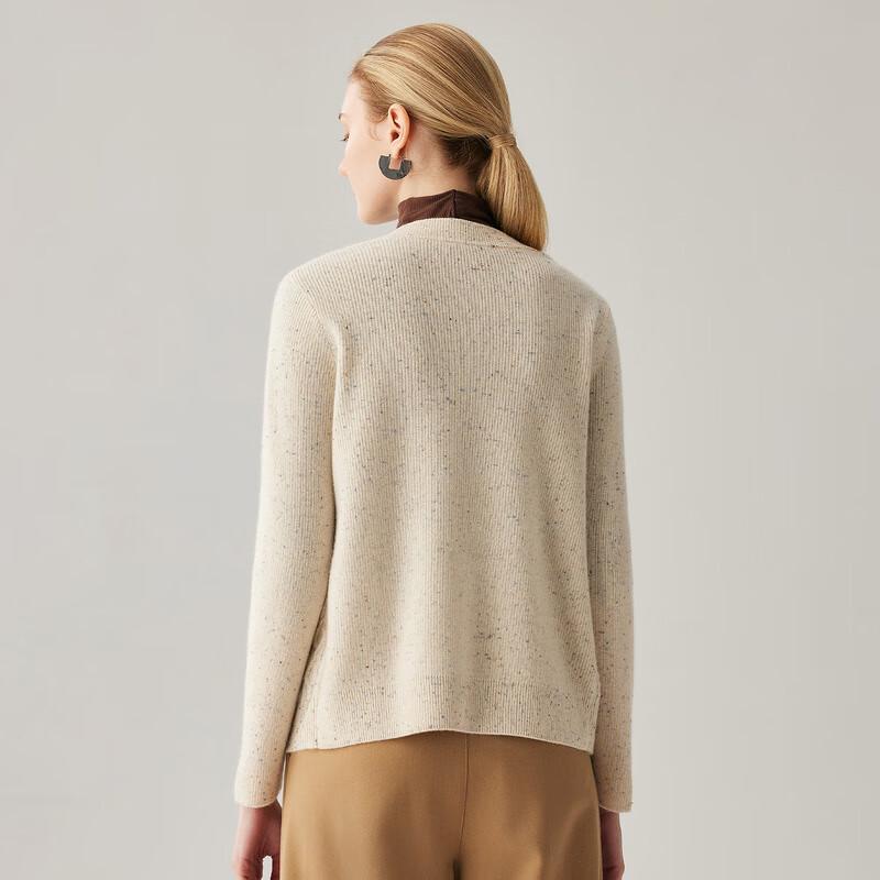 Zhaojun Women's Fall/Winter 2025 Thickened Cable Knit Cashmere Cardigan