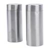 2 Pcs 304 Stainless Steel Seasoning Bottles Table Household Pepper Salt Shaker Barbecue Sprinkles Seasoning Jar Kitchen
