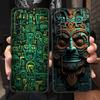Vintage Totem Painting Soft TPU For Realme 13 12 11 10 9 Pro Plus GT3 GT2 C21 C25 C35 C53 C55 C67 Pro 5G Phone Case Cover Capas