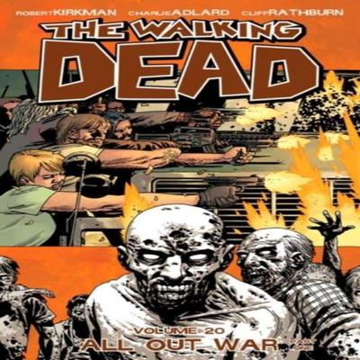 The Walking Dead Volume 20 All Out War Part 1 by Robert Kirkman Paperback Book 9781607068822