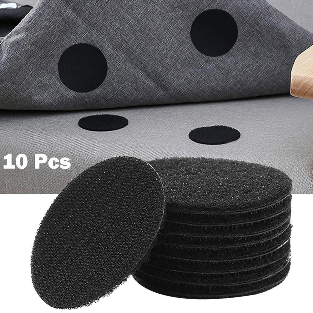 10PCS Rug Grippers Carpet Anti-Slip Pads Sticker Tape Carpet Grippers 50mm Diameter Multipurpose Furniture Fixing Accessories