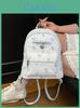 Niedlicher Bärenrucksack für Mädchen und Frauen, bedruckt mit Cartoon-Motiven, ideal für Schule und Freizeit