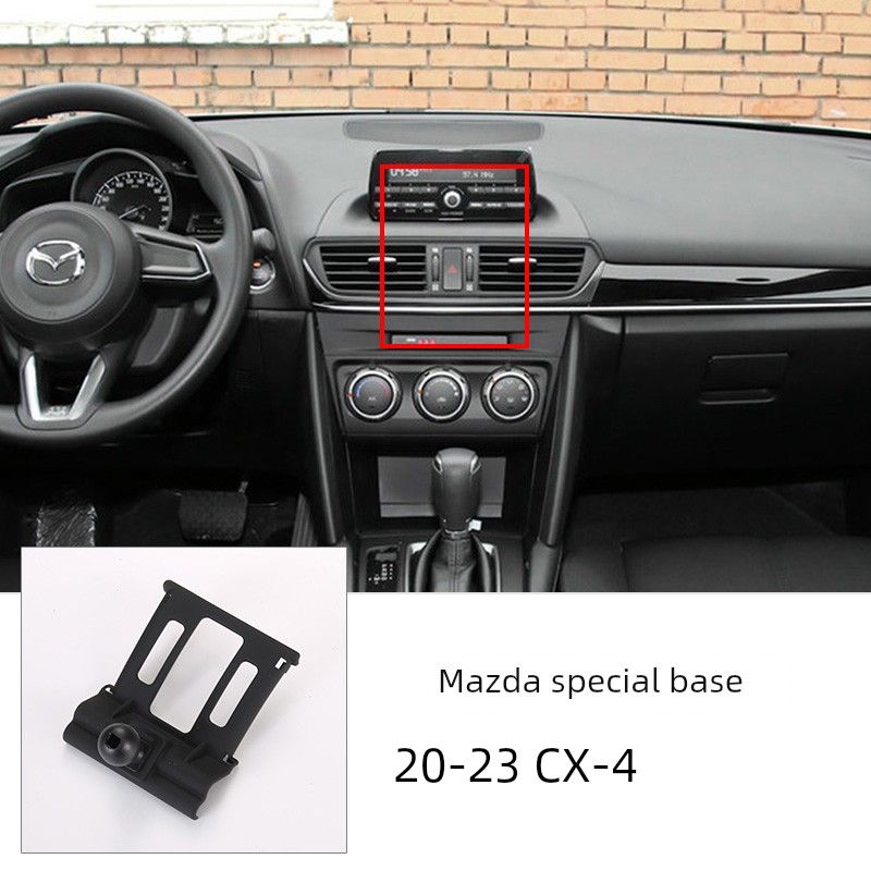 Suitable for Mazda CX-30 Mobile Phone Bracket CX4/5/8/50 Mazda 6 Onksela Car Bracket Base