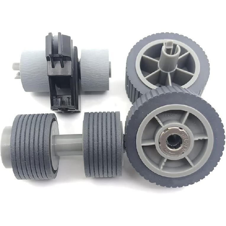 Scanner Pick Roller Assembly Set PA03740-K011 for Fujitsu Fi-7600 Fi-7700 Fi-7700S,Brake Roller&Pick Roller Set