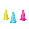 Wilson Safe Cones Marker Cones, 12-Pack, Orange, Pink, Green, Red, Yellow, and Blue, WR8408701001