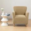 Stretch Club Chair Sofa Cover Polar Fleece Relax Armchair Slipcovers Single Seater Elastic Sofa Covers for Living Room Bar