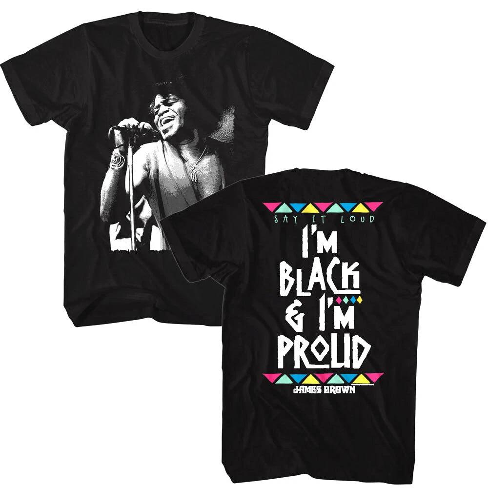 James Brown I m Black & I m Proud Men s T Shirt XL